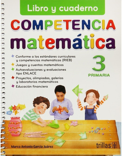 Competencia Matemática 3 Libro Y Cuaderno Trillas