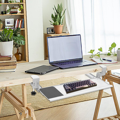 Bandeja Para Teclado Debajo Del Escritorio Con Deslizador