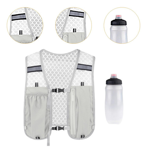 Chaleco De Hidratación Ligero Para Hombres Packle Gris