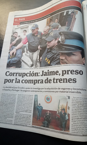 Clarín Muerte Gato Barbieri Jaime Preso Boca Tévez 3/4 2016 (Usado)
