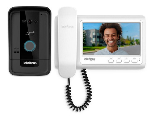 Monitor de videoportero con teléfono Intelbras Ivr 7 Id