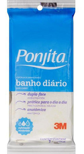 Ponjita Esponja Banho Diário