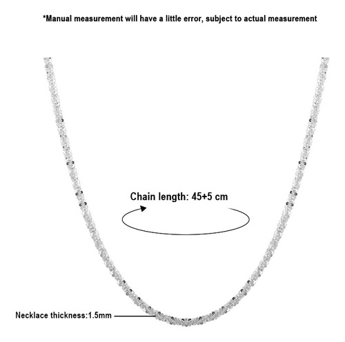 Collares Dijes Plata 925 Mujer Joyeria Hombre
