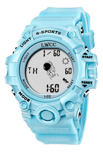 Reloj Digital Para Hombre Y Mujer Deportiva Plástico Ptu