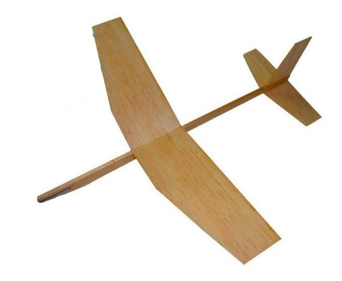 10 Unida Kit De Avion De Balsa Dedalo 30cm Fuselaje Souvenir