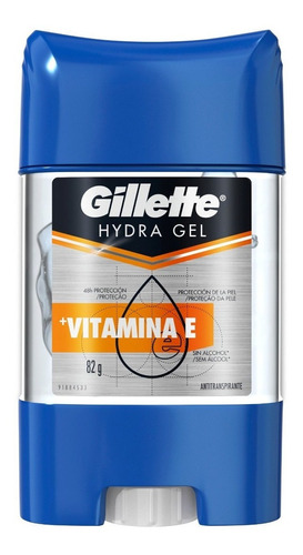 Gillette Hydra Gel Vitamina E Desodorante En Gel 82g Local