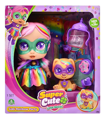 Muñeca Super Cute Rainbow Party Gabi (6200)