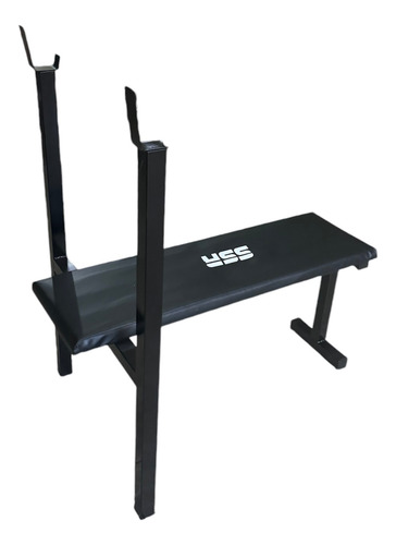 Banco Plano Con Soporte Para Barra Pesas Ejercicio Ssr Sport