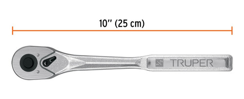 Matraca Liberacion Rapida Cuadro 1/2' De Acero Truper M-1272