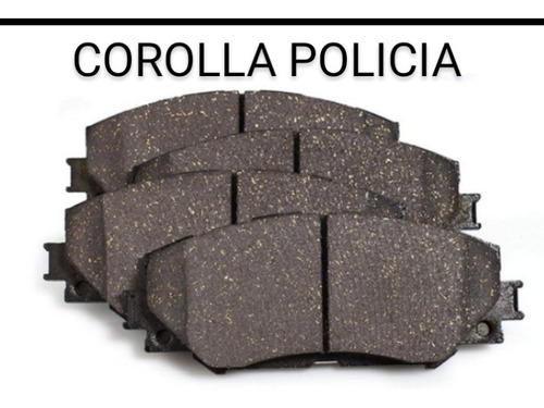 Pastillas Freno Ceramica Delanteras Toyota Corolla 2009-2013