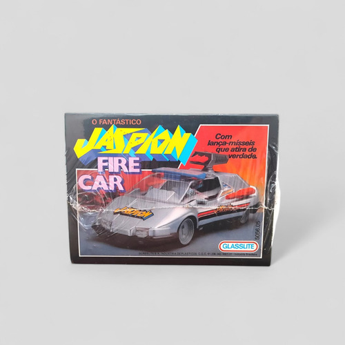 Jaspion Fire Car Glasslite Raro 100% Lacrado! Carro Original