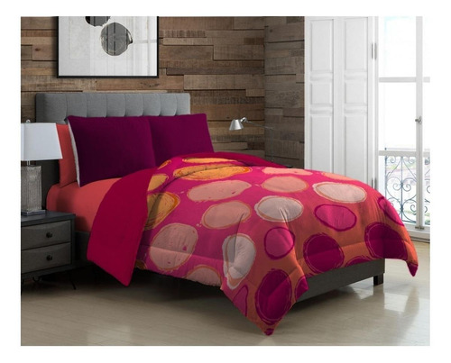 Imagen 3 de 3 de Cobertor Melocotton Flannel estampado Matrimonial Loreto
