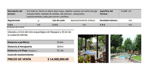 Eco Hotel En Tecoh