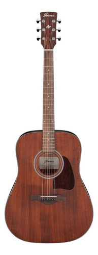 Ibanez Aw54-opn Guitarra Acústica Artwook Caoba Open Pore Color Marrón Orientación De La Mano Diestro