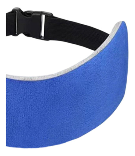 Corturas De Almohada De 2x Cuello Avión Accesoria De Azul
