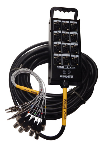Medusa Multicabo Combo 12 Vias, 5 Metros