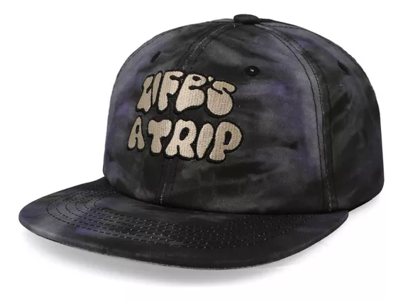 Gorra Rip N Dip 9603 Lifes A Trip 6 Panel Hat Black Sage Sla