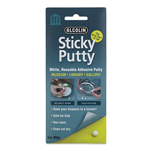 Masilla Adhesiva - Sticky Putty Re-useable Poster Putty 3-ou