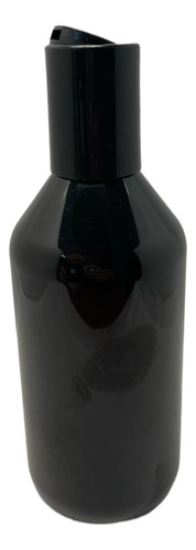 Botella Ámbar Pet Con Tapa Disc Top 250 Ml - 25 Piezas