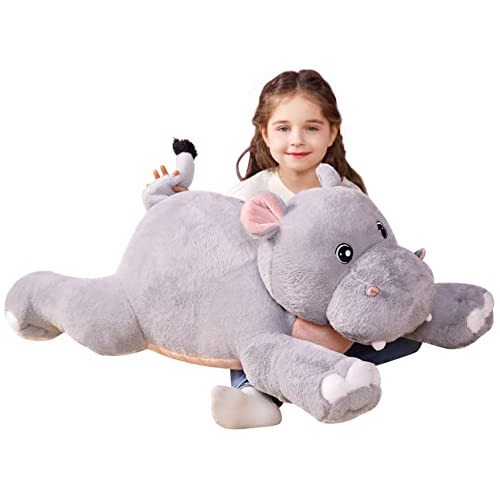 Ikasa Juguete Gigante Hippo Stuffed Animal Plush,large Hippo