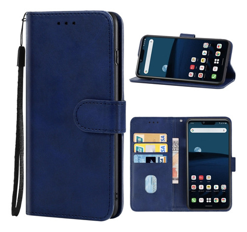 Funda De Piel Para LG Style3 L-41a Versión Jp