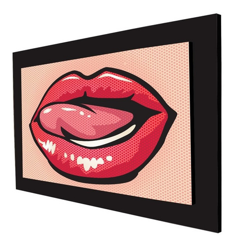 Cuadro 60x40cms Decorativo Lips Of Woman!!!+envío Gratis