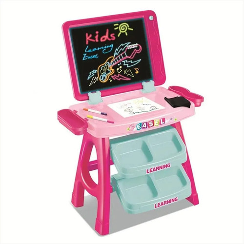  Mesa Tablero Didactico Niño Niña 3 En 1 Luz Learning Easel