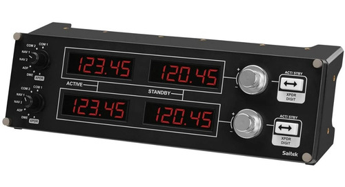 Imagen 3 de 7 de Logitech Saitek Pro Flight Radio Panel Controlador Radio