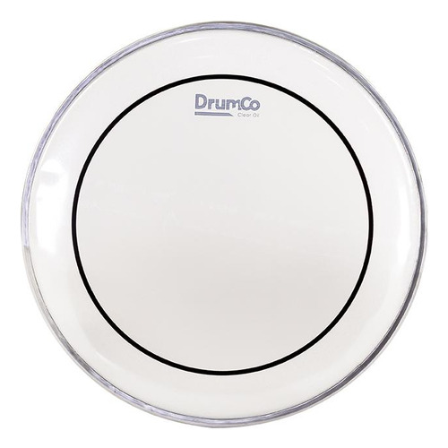 Parche Para Batería Clear Oil De 10 Dr-10cdpo Drumco Color Agua