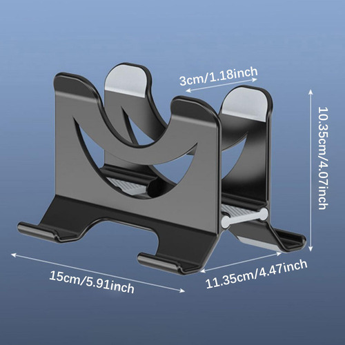 Soporte De Escritorio Soporte Para Teléfono Móvil Negro
