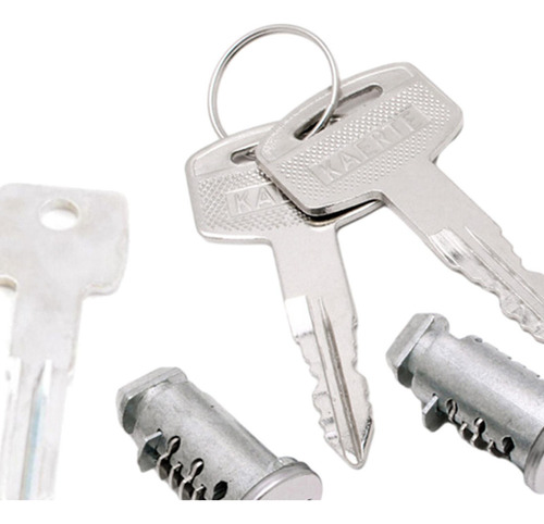 2 Cilindros De Bloqueo Compatible Con Bastidores De Coche,