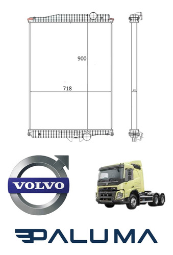 Radiador Volvo New Fmx 2021