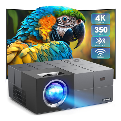 Proyector Bluetooth Wifi Nativo De 1080p, 5g, Soporte 4k,...