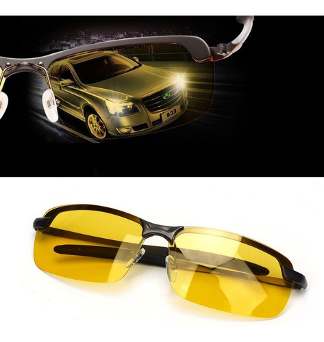 Lentes De Visión Nocturna Protección Antideslumbrante Uv400