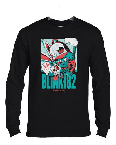 Polera Ml Blink 182 1992-2012 Conejo Punk Abominatron