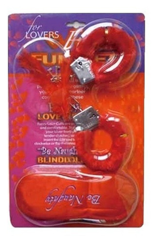 Kit Esposas Cegadera Y Plumas