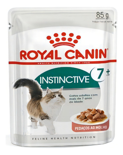 Royal Canin Sache Instinctive 7+ ( Compre 10 E Leve 12 )
