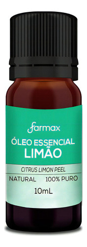 Óleo Essencial Farmax Limão 10ml Farmax - Combate Inflamação