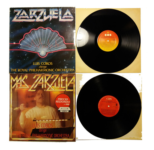 2 Lp Luis Cobos Zarzuela Royal Philarmonic Orchestra Clásica (Usado)