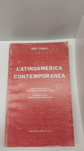 Latinoamerica Contemporanea - Irma Cairoli - Tematicas Srl 