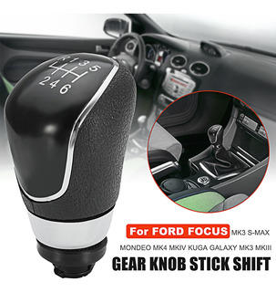 Pomo Funda Palanca de Cambio 6 Velocidad NUEVO para Ford Focus III 2011-2013 .