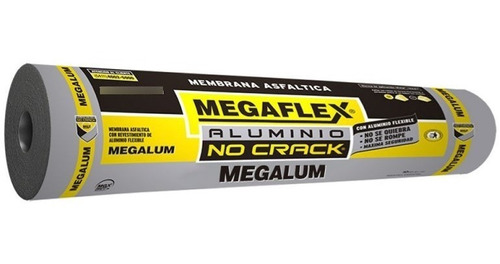 Membrana Megaflex Megalum 4mm C/aluminio No Crack