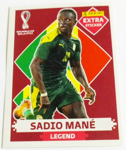 Extra Sticker Legend Base Sadio Mané 