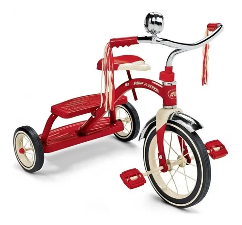 RADIOFLYＥＲ　ROCK&BOUNCEPONEY Triciclo Infantil Radio Flyer Classic Dual Deck Vermelho Com