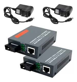 Convertidores Fibra Óptica Gigabit 10/100/1000 Ethernet 1par