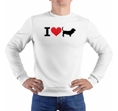 Polera I Love My Basset Hound (d0980 Boleto.store)