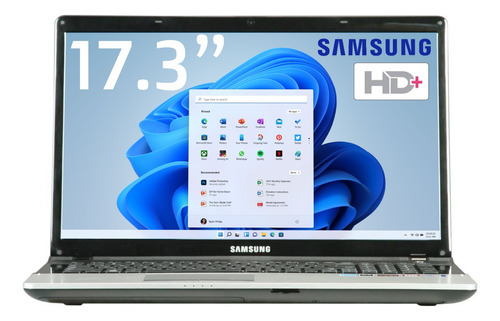 Portátil Samsung 17.3 Hd+ Amd A6 12gb Ram 64ssd +500gb Win11 (Reacondicionado)