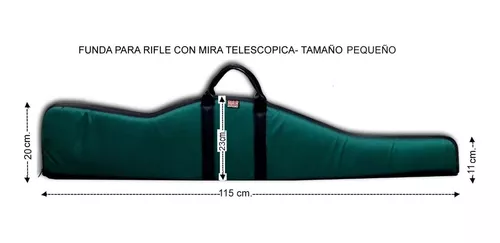 Estuche Funda Para Rifle C/mira,- De Blasi Gunleather