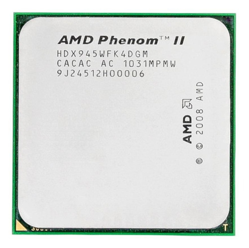 Processador gamer AMD Phenom II X4 945 HDX945WFK4DGM  de 4 núcleos e  3GHz de frequência