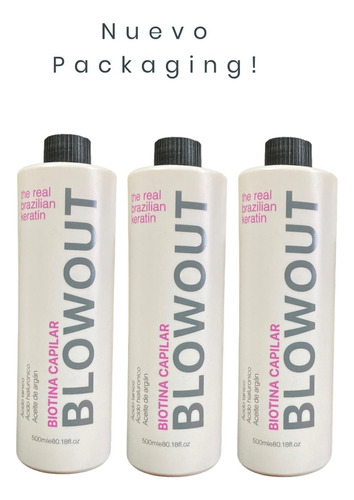 Tratamiento Blow Out Pack X 3 Unidades
